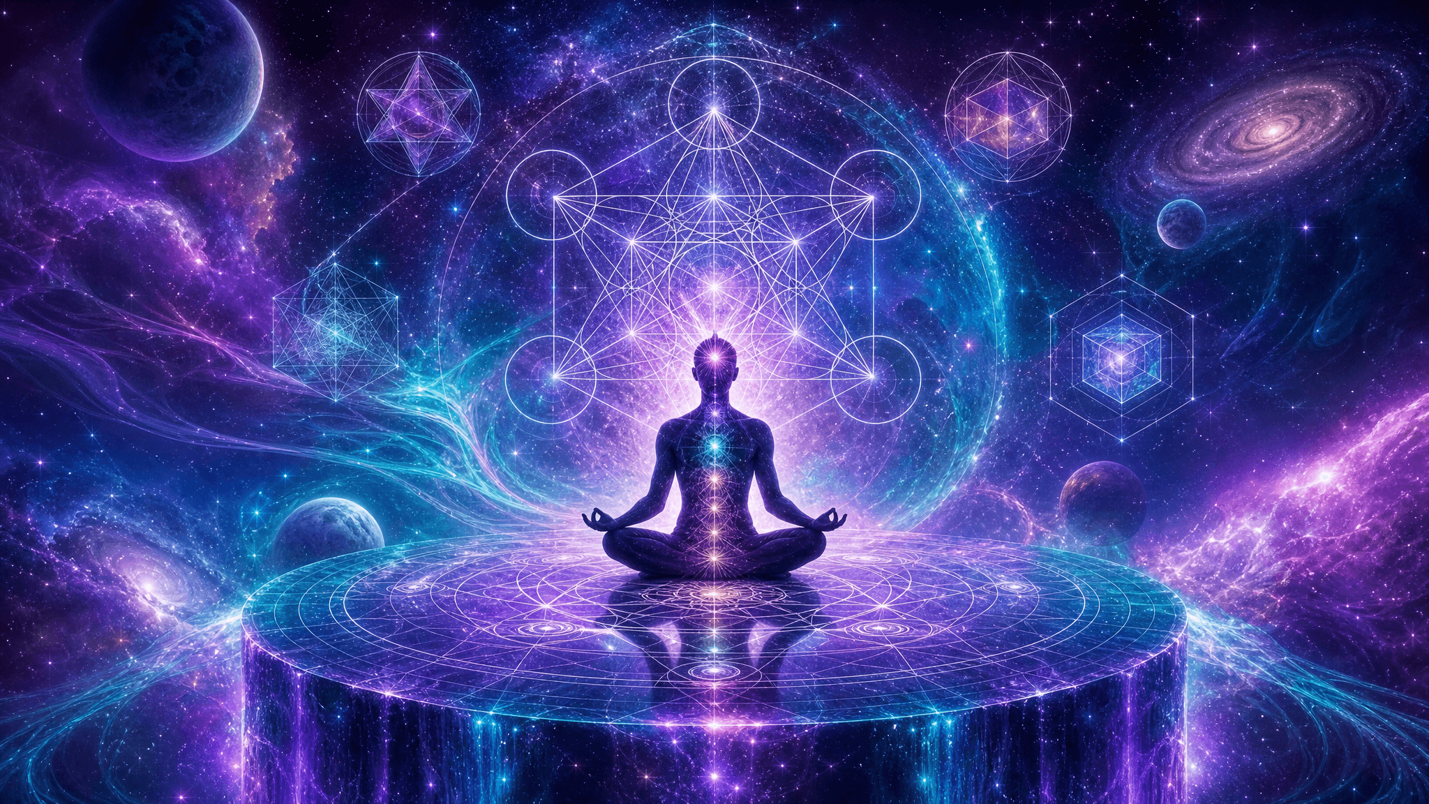 Meditação cósmica e energia